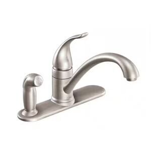 Torrance Single-Handle Low-Arc Faucet & Sprayer CA87484SRS Spot Resist Stainless